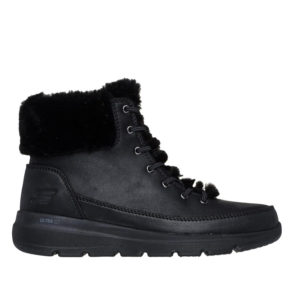Boty dámské Skechers Glacial Ultra Wonderland 144202BBK - černé