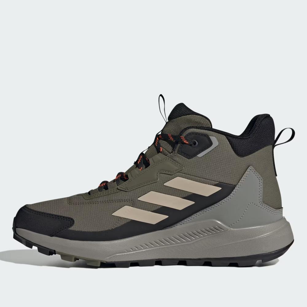 Boty pánské adidas Terrex Mid Rain.Rdy Hiking ID0897 - šedivé