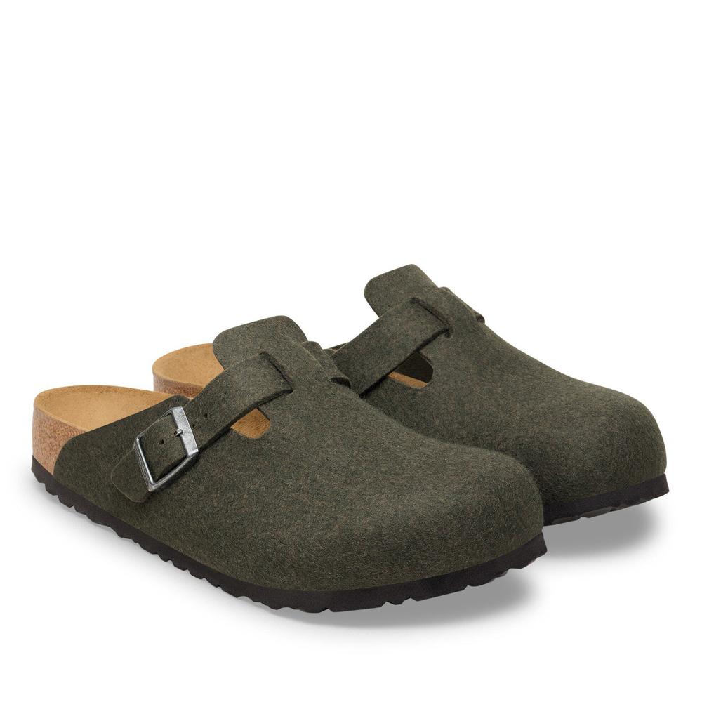 Žabky pánské Birkenstock Boston 1030676 - zelené