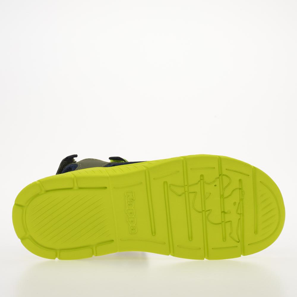 Sandále Kappa Kana 260886MFK-3331 - zelené