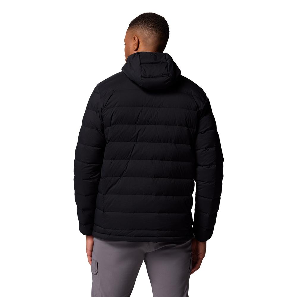 Pánská bunda Columbia Peak Down Hooded 2133972010 - černé