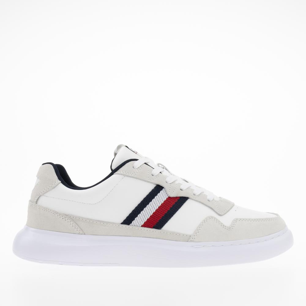 Boty Tommy Hilfiger Lightweight Leather FM0FM04427-YBS - béžové