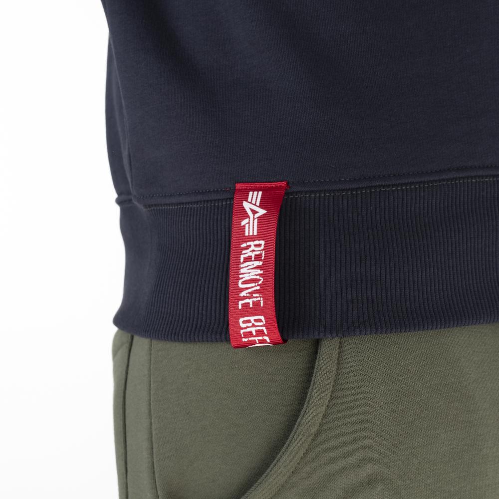 Mikina Alpha Industries Basic 17830202 - tmavě modrě