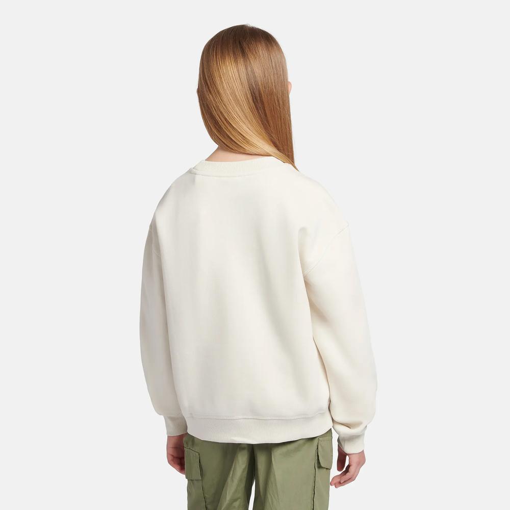 Dětské mikinaNew Balance LAKG0002LIN - béžové