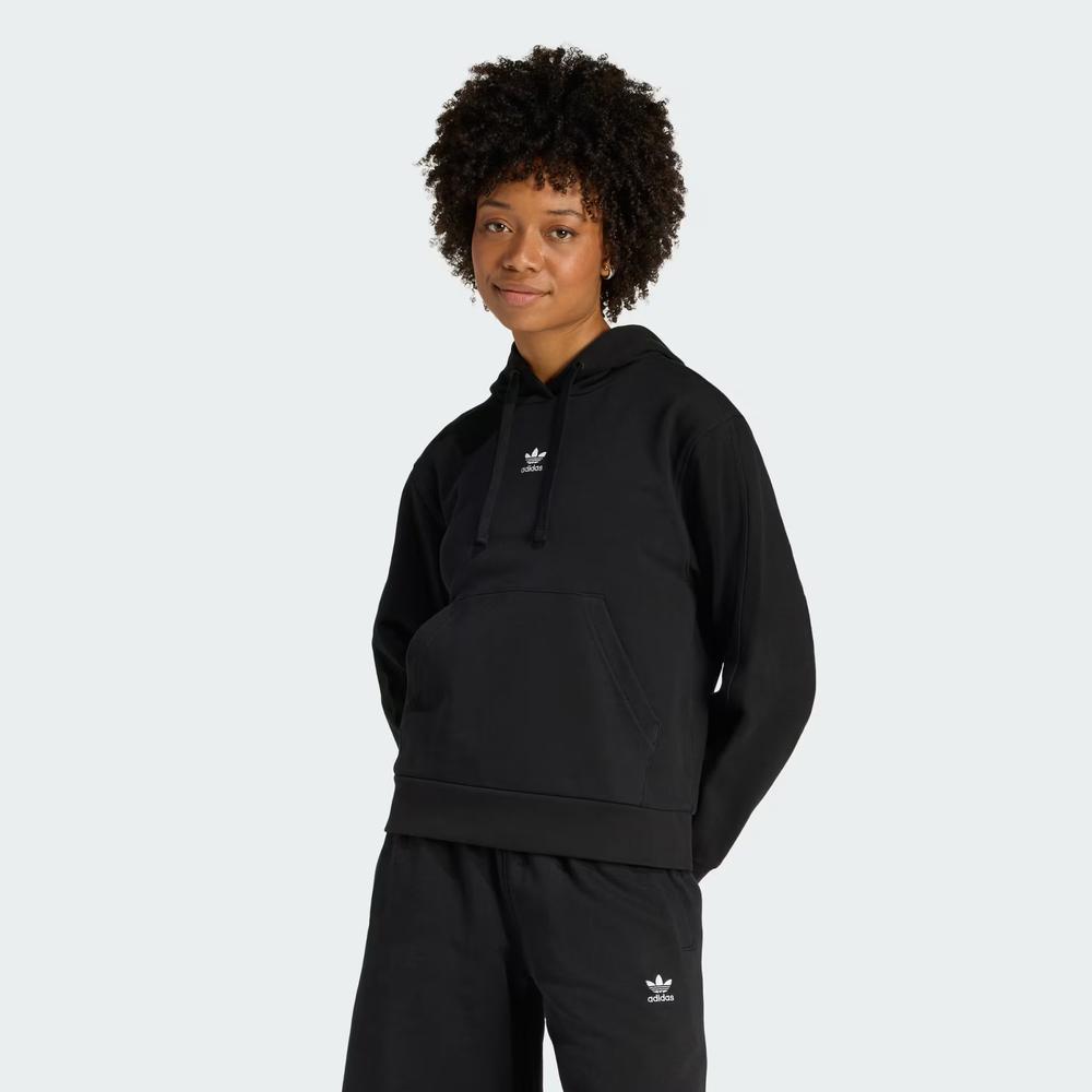 Dámská mikina adidas Originals Essentials French Terry Regular Hoodie KC6729 - černé