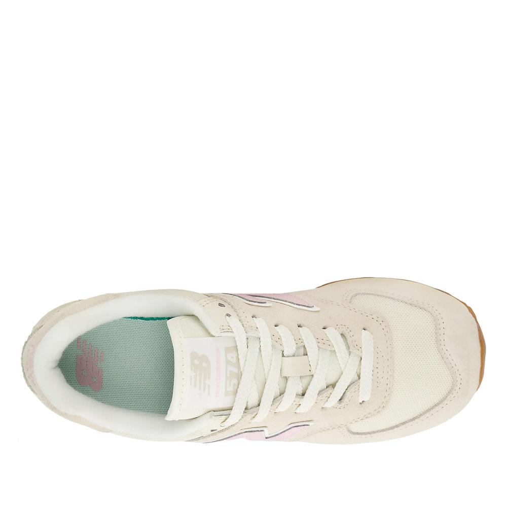 Boty New Balance WL574GU2 - béžové