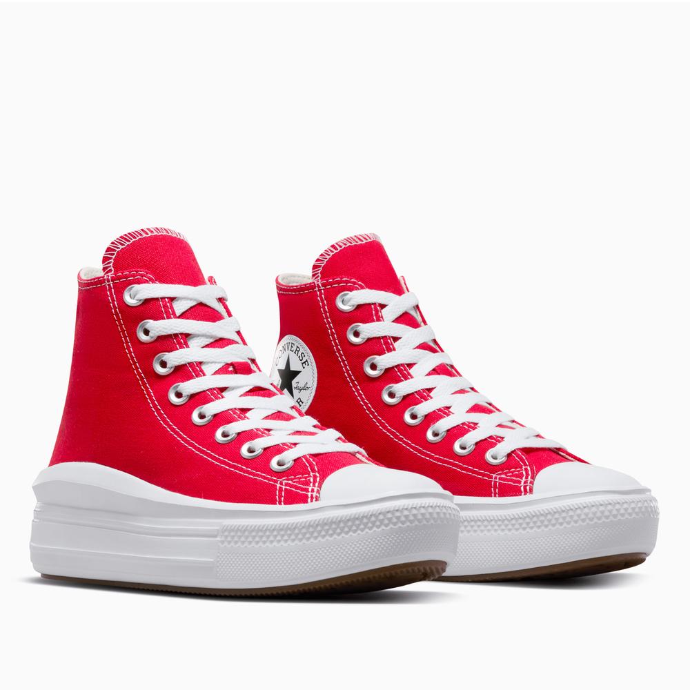 BotyConverse Chuck Taylor All Star Move A09073C - červené