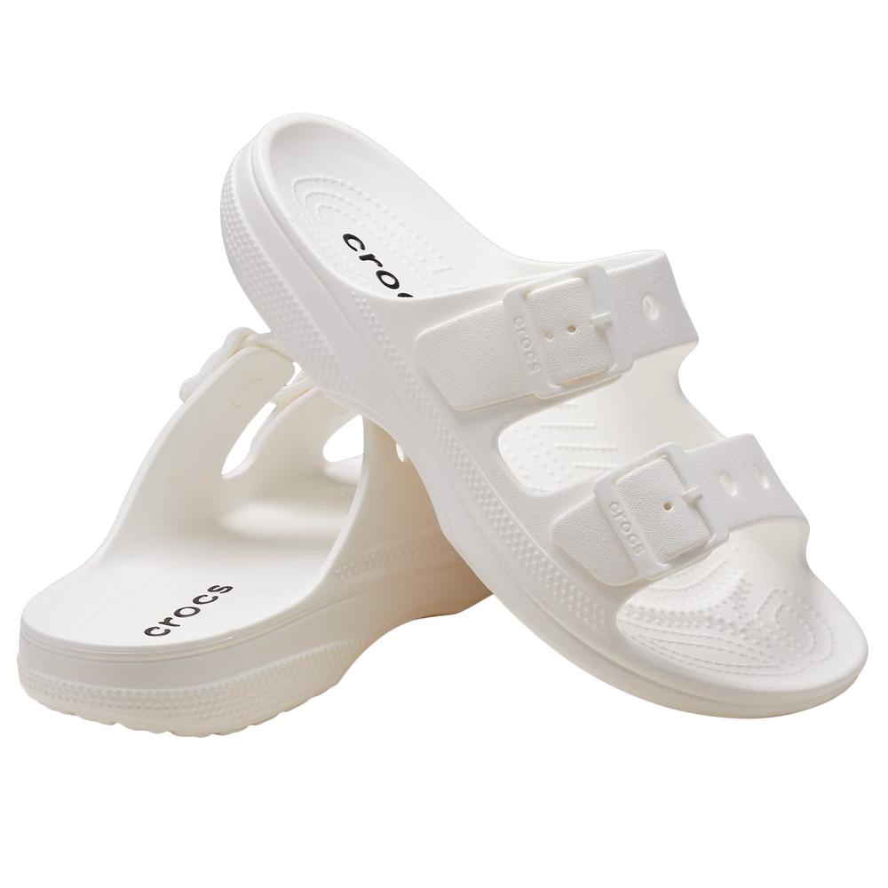 Dámské Žabky Crocs Saturday Sandal 213586-100 - bílé