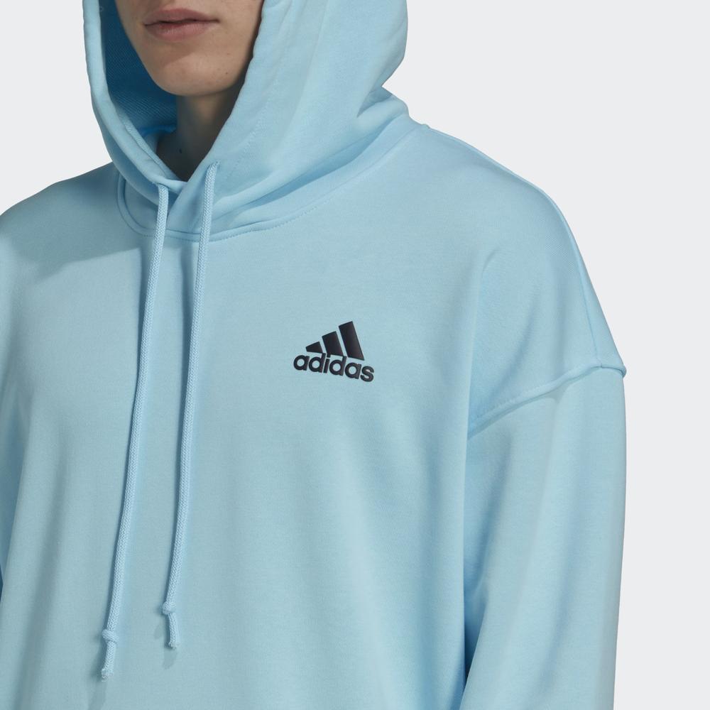 Mikina adidas Clubhouse Tennis Hoodie HK6467 - modré