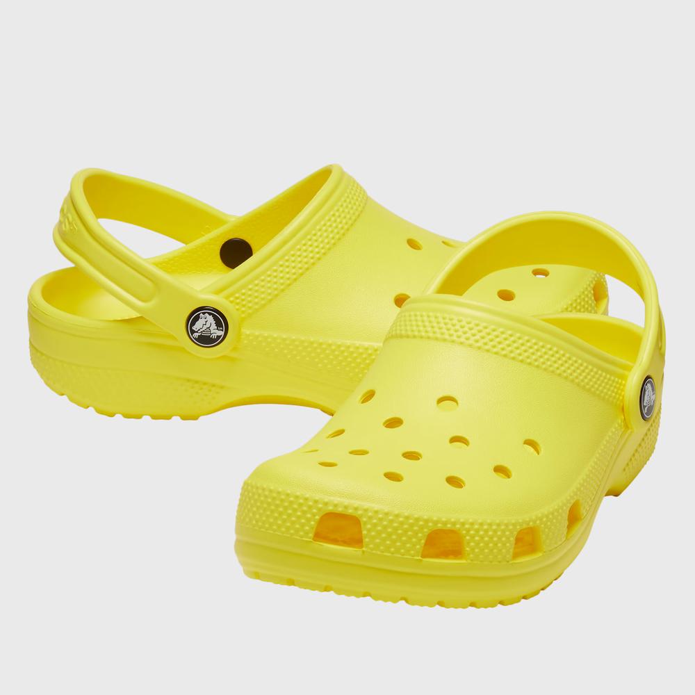 Žabky Crocs Classic Clog 206991-77J - žluté