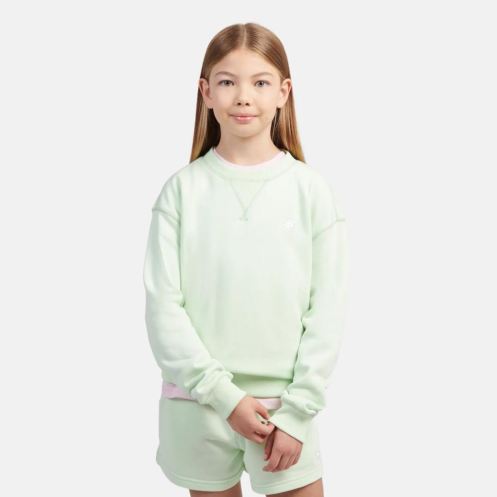 Dětské mikinaNew Balance LAKG0055MEW - mátové