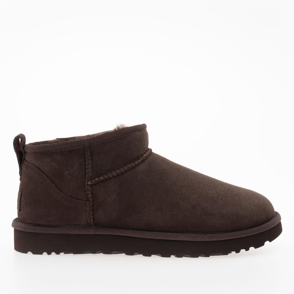 Boty Ugg W Classic Ultra Mini 1116109-BCDR - hnědé
