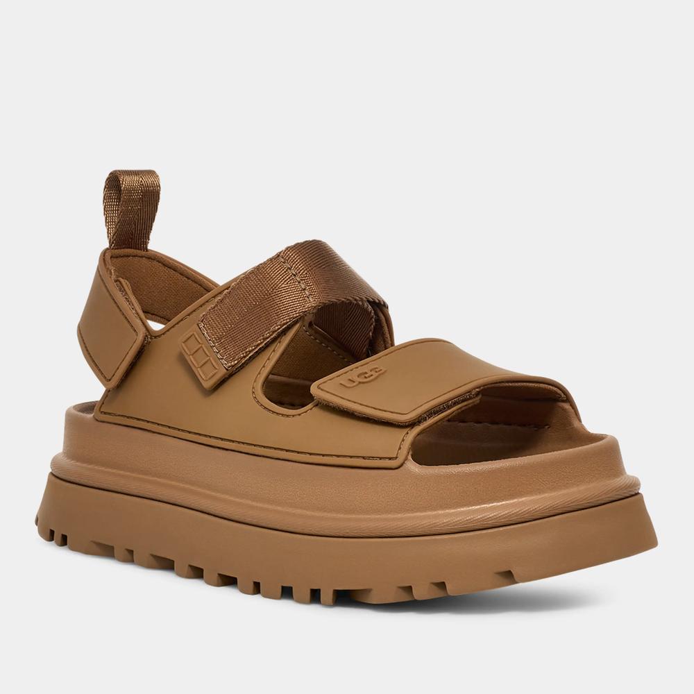 Sandále Ugg GoldenGlow 1152685-BRWN - hnědé