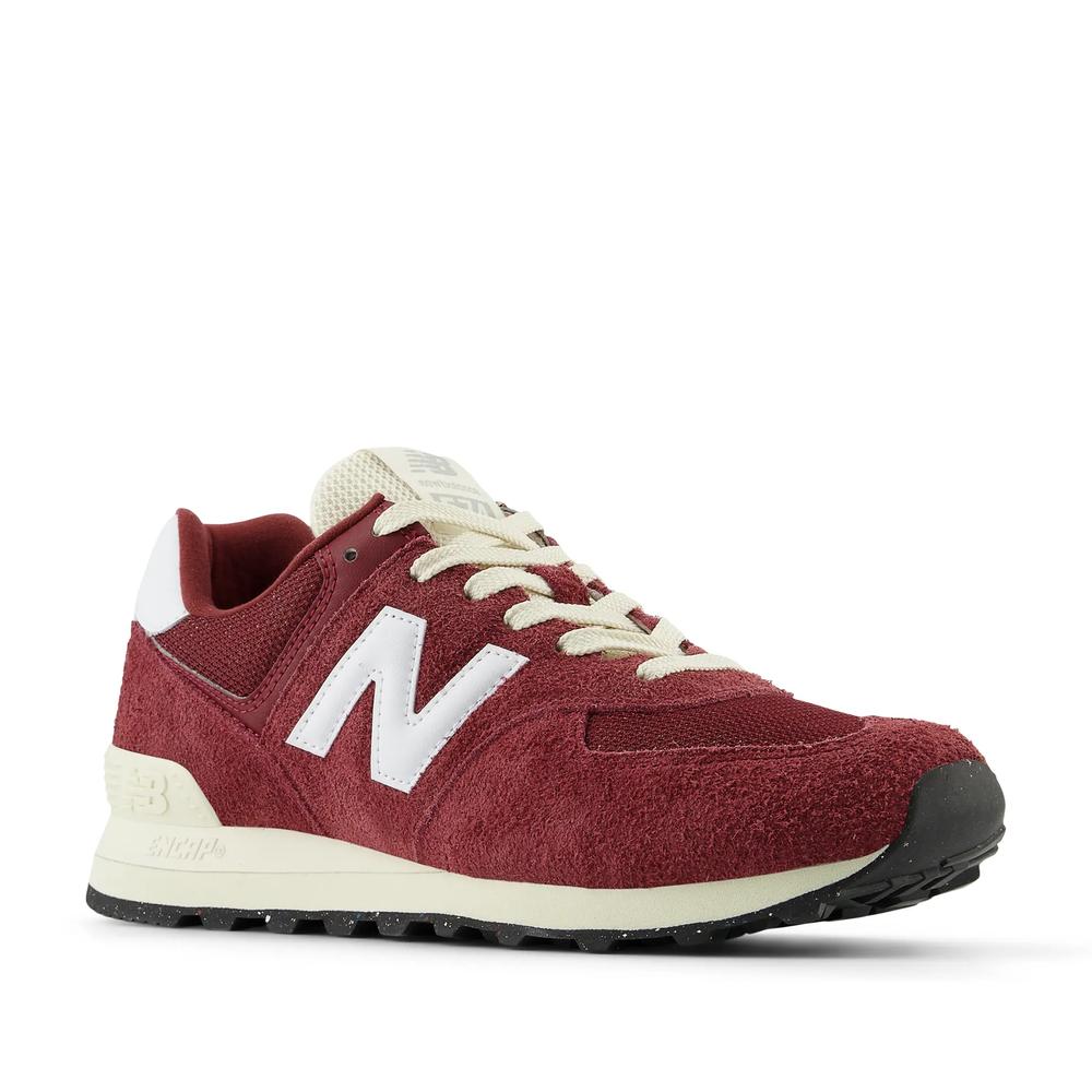 Boty unisex New Balance U574RBK – bordové