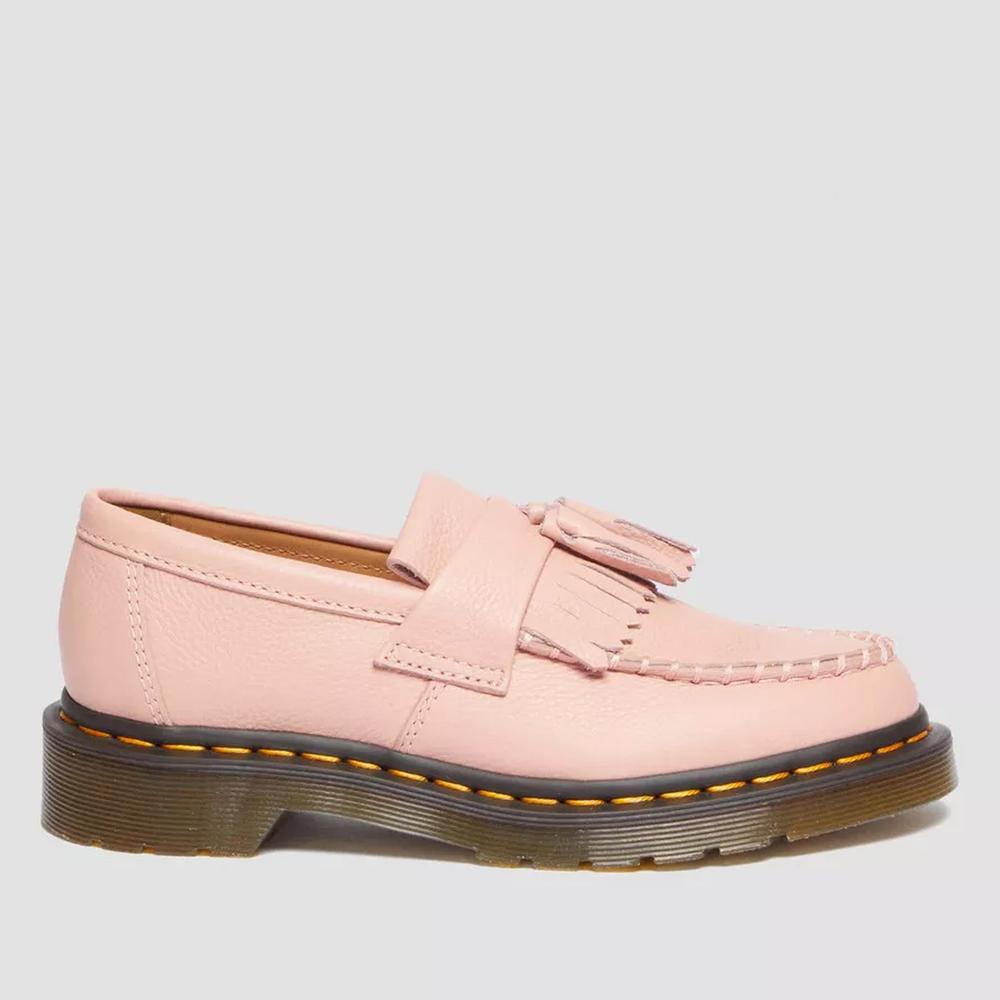 Boty Dr Martens Adrian Virginia Leather Tassel Loafers 22760329 - růžové