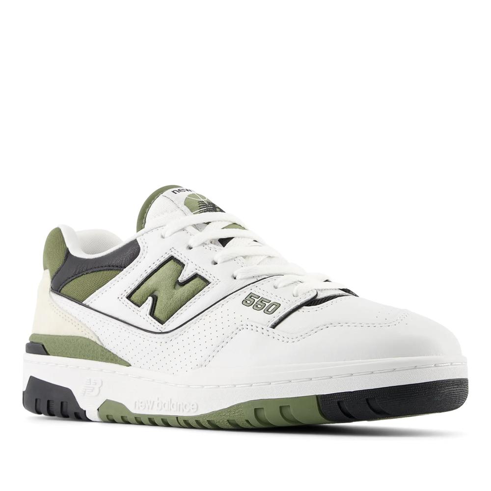 Unisex boty New Balance BB550DOB - bílé