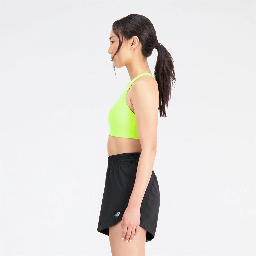 Dámský top New Balance WB01032THW – zelené