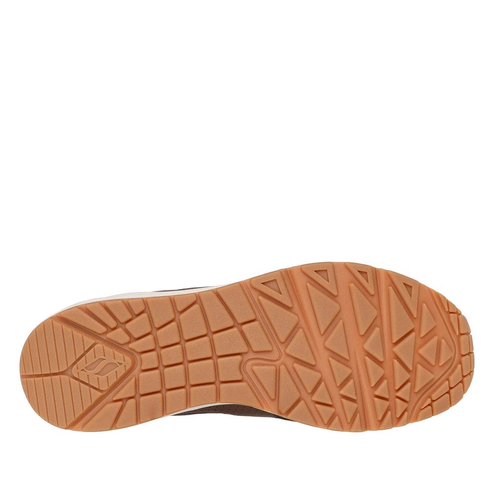 Boty Skechers Uno Retro One 183020BRN - hnědé