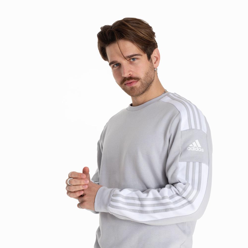 Mikina adidas Squadra 21 Sweat Top GT6640 - šedivé