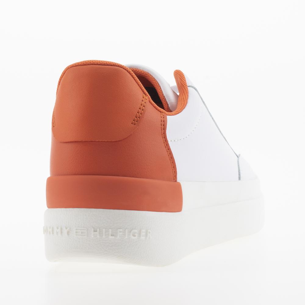 Boty Tommy Hilfiger Feminine Sneaker With Color FW0FW06896-0K9 - bílé