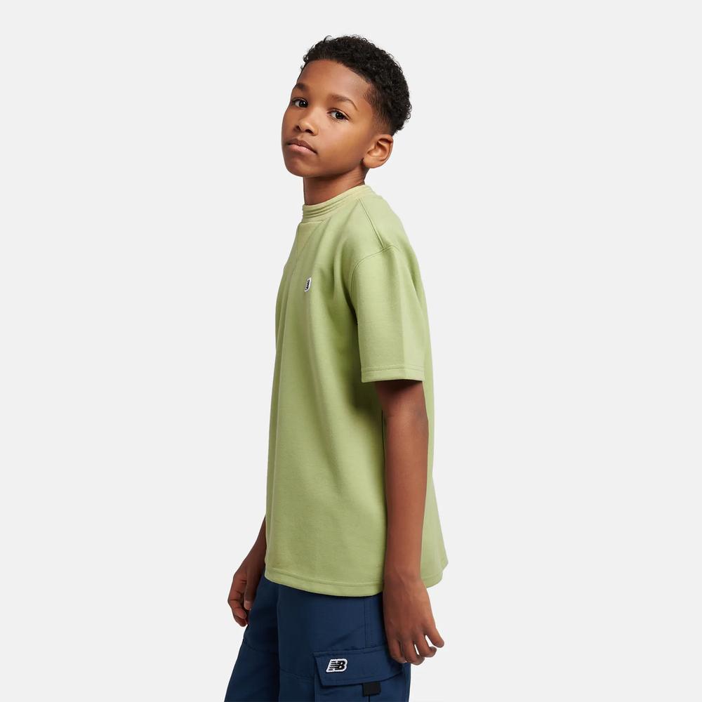 Dětské tričko New Balance LAKB0191EEN - zelené