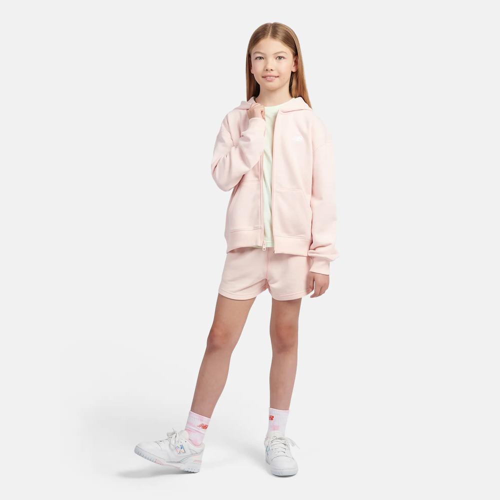 Dětské mikinaNew Balance LAKG0057PIE - růžové