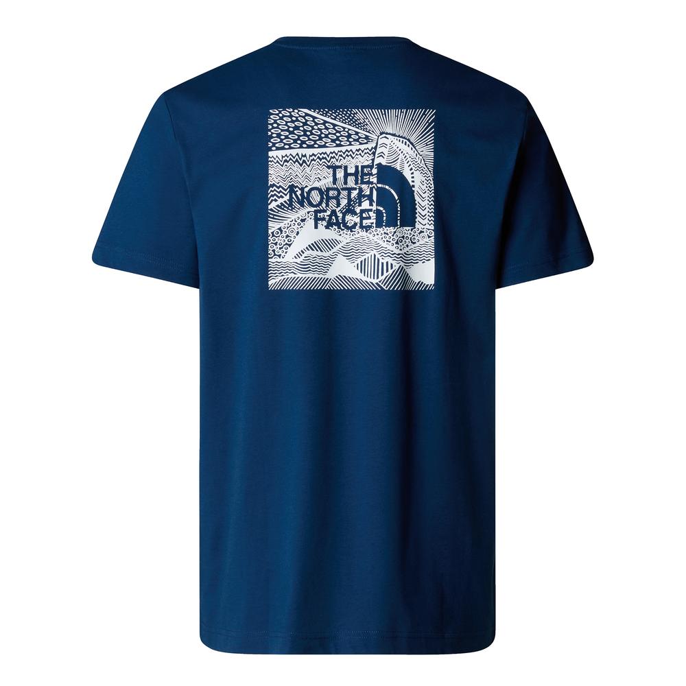 Pánská tričko The North Face Redbox Celebration 0A87NVD1R1 - tmavě modrě