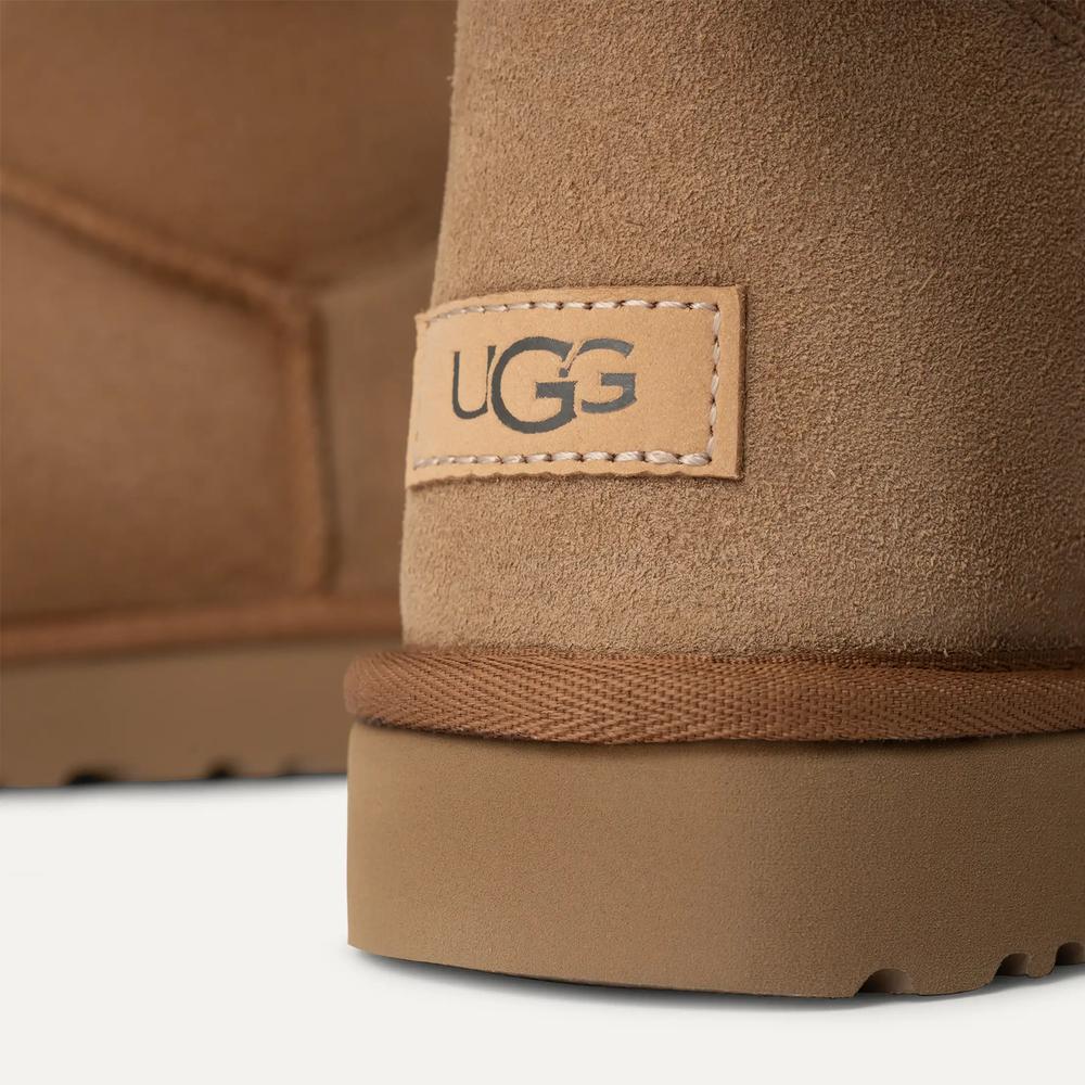 Boty dámské UGG W Bailey Bow II 1016225-CHE - hnedé