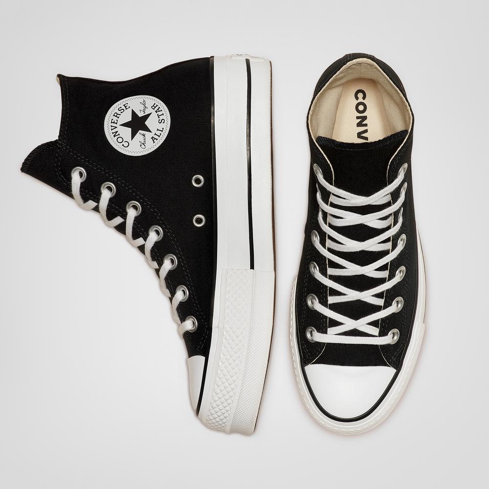 Boty Converse Chuck Taylor All Star Lift Platform Canvas 560845C - černé