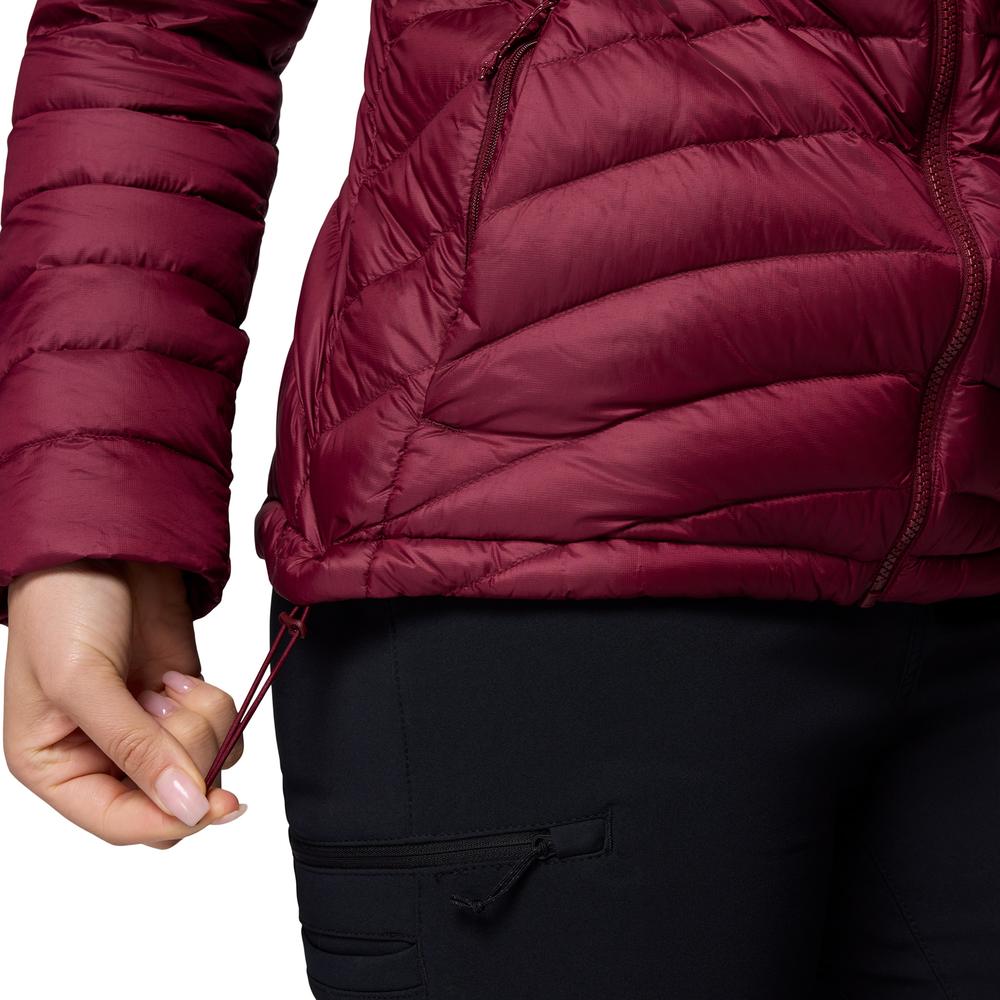 Dámská bunda Columbia Corelite 2133521624 - bordové
