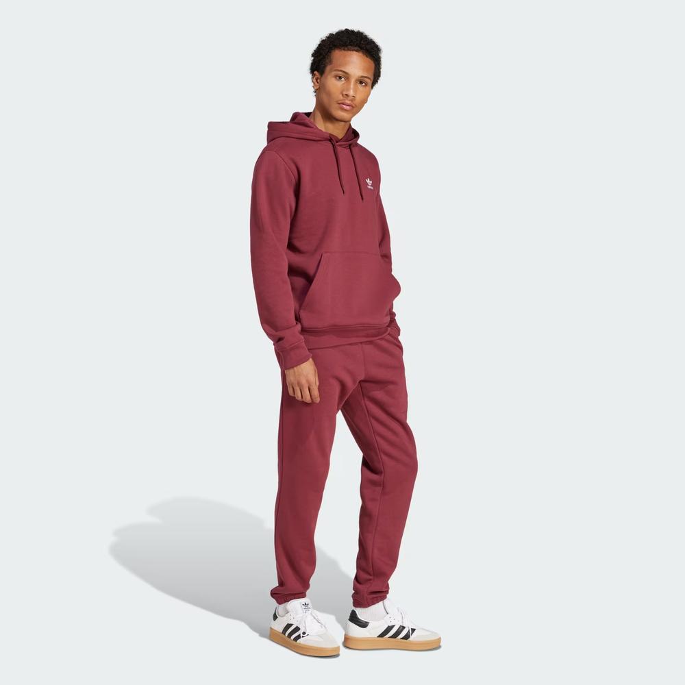 Mikina adidas Originals Trefoil Essentials JD2403 - červené