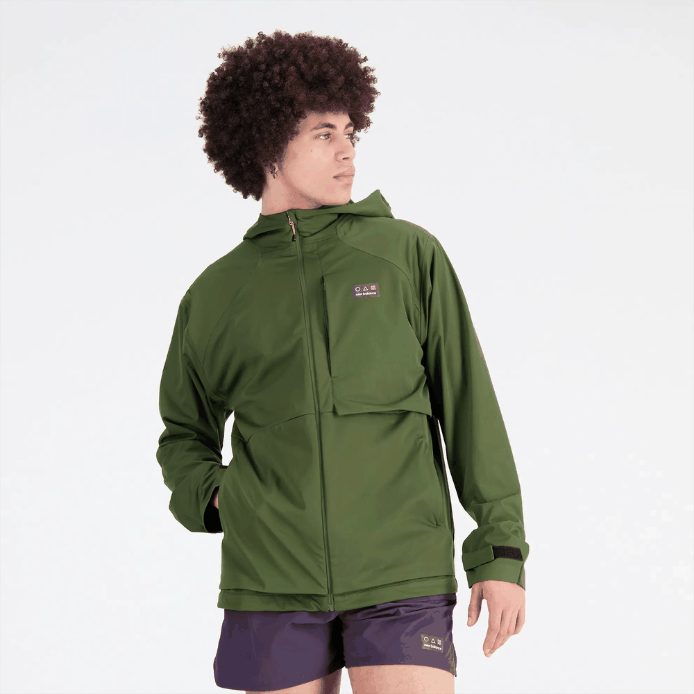 Pánská bunda New Balance MJ33276KOU - zelené