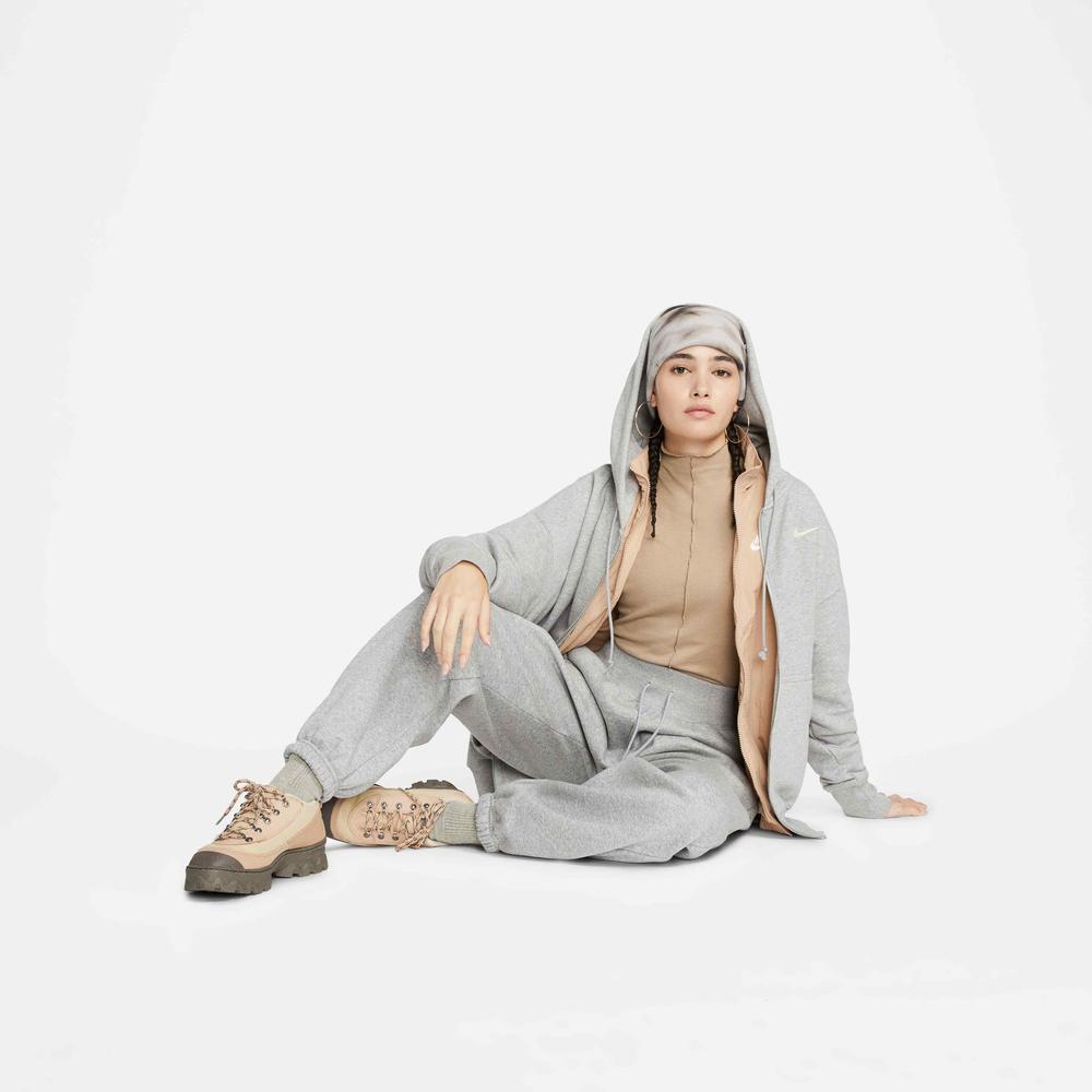 Dámská mikina Nike Sportswear Phoenix Fleece DQ5758-063 - šedivé