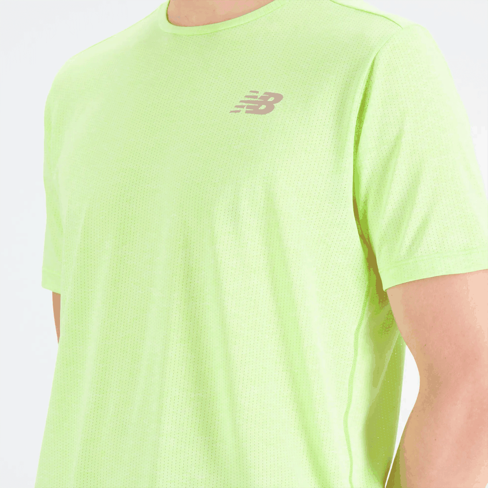 Pánské tričko New Balance MT21262TWY – zelené