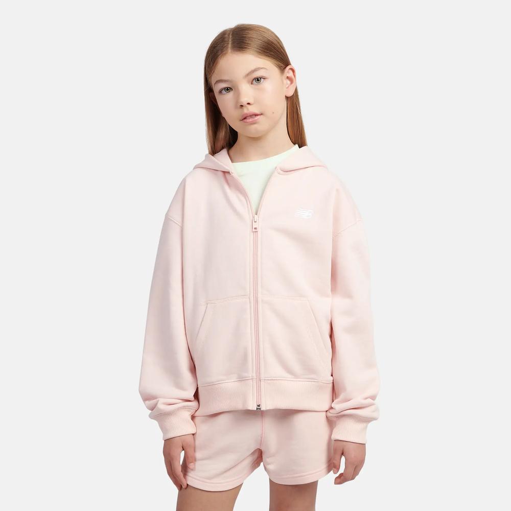 Dětské mikinaNew Balance LAKG0057PIE - růžové