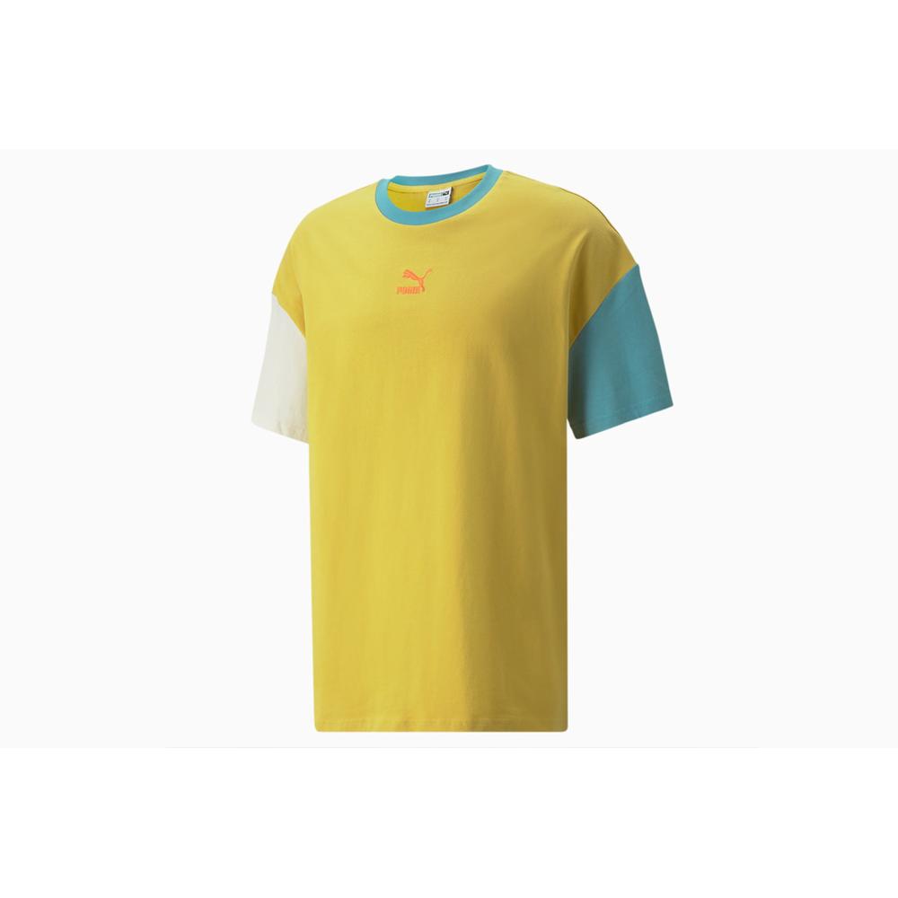 Tričko Puma Classics Block Boxy 534603-31 - různobarevné