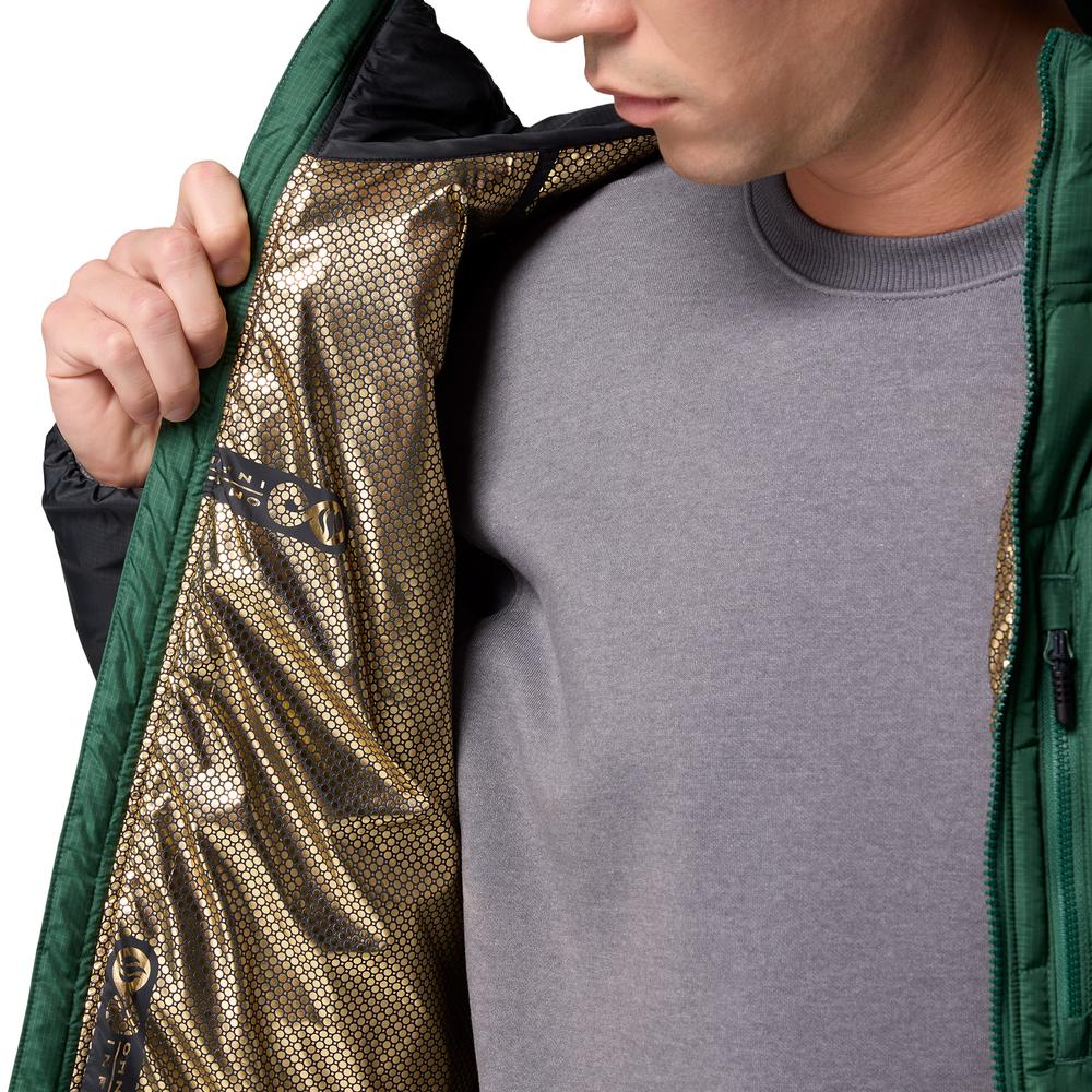 Pánská bunda Columbia Labyrinth Loop II Insulated Hooded 2085294375 - zelené