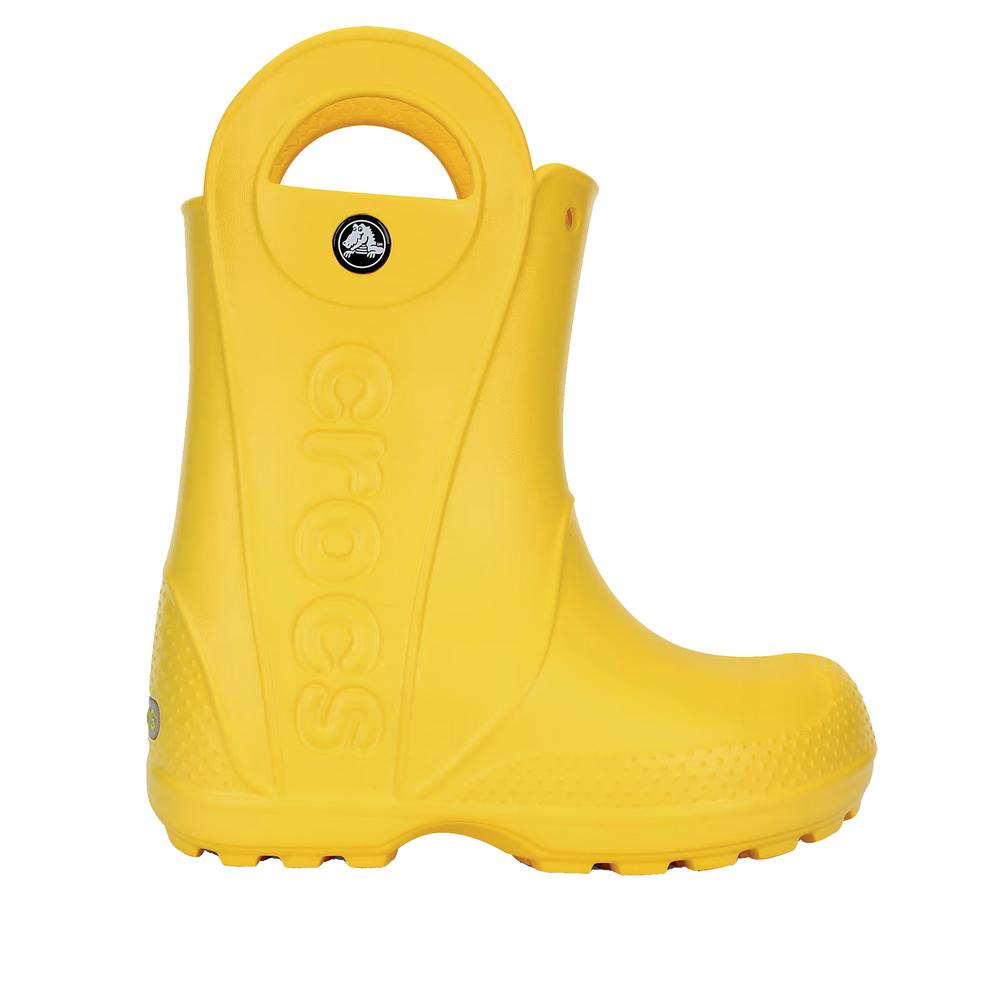 Kalosze Crocs Handle It Rain Boot Kids 12803-730 - žluté