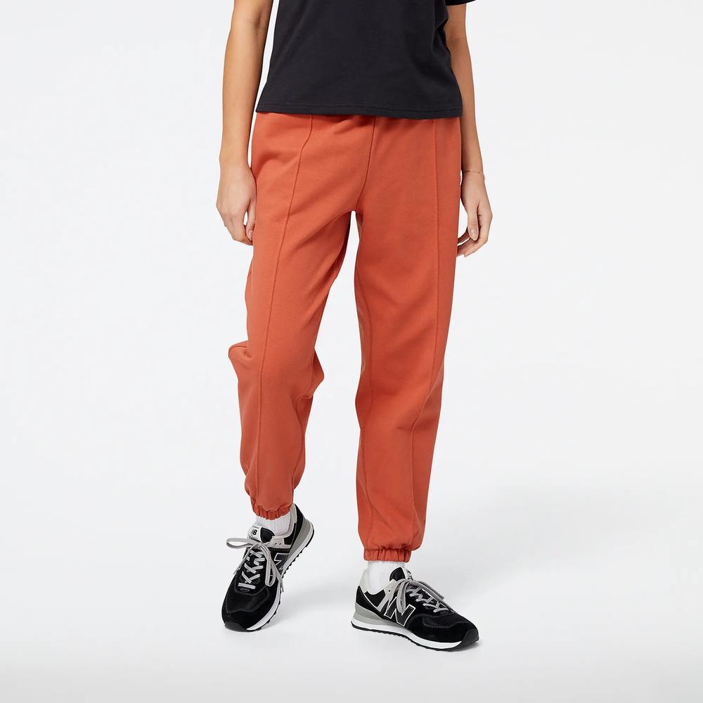Kalhoty New Balance WP23553MHY - hnědé