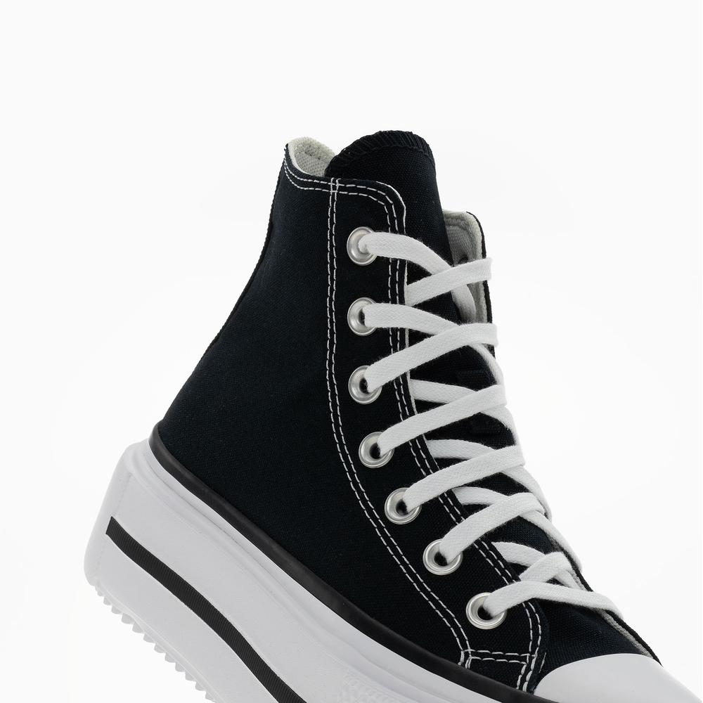 Dámské boty  Converse Chuck Taylor All Star Lift Double Stack A12975C - černé