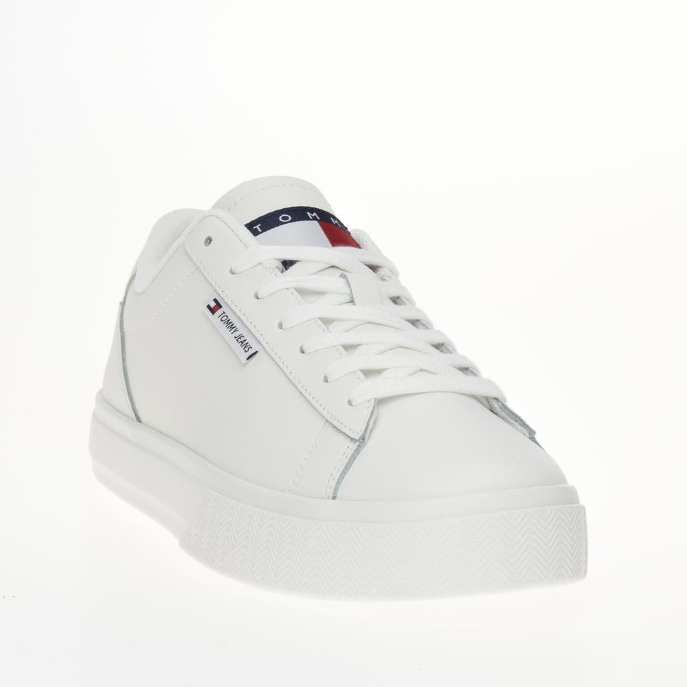 Boty Tommy Jeans Cupsole Sneakers Ess EN0EN02508-YBL - bílé