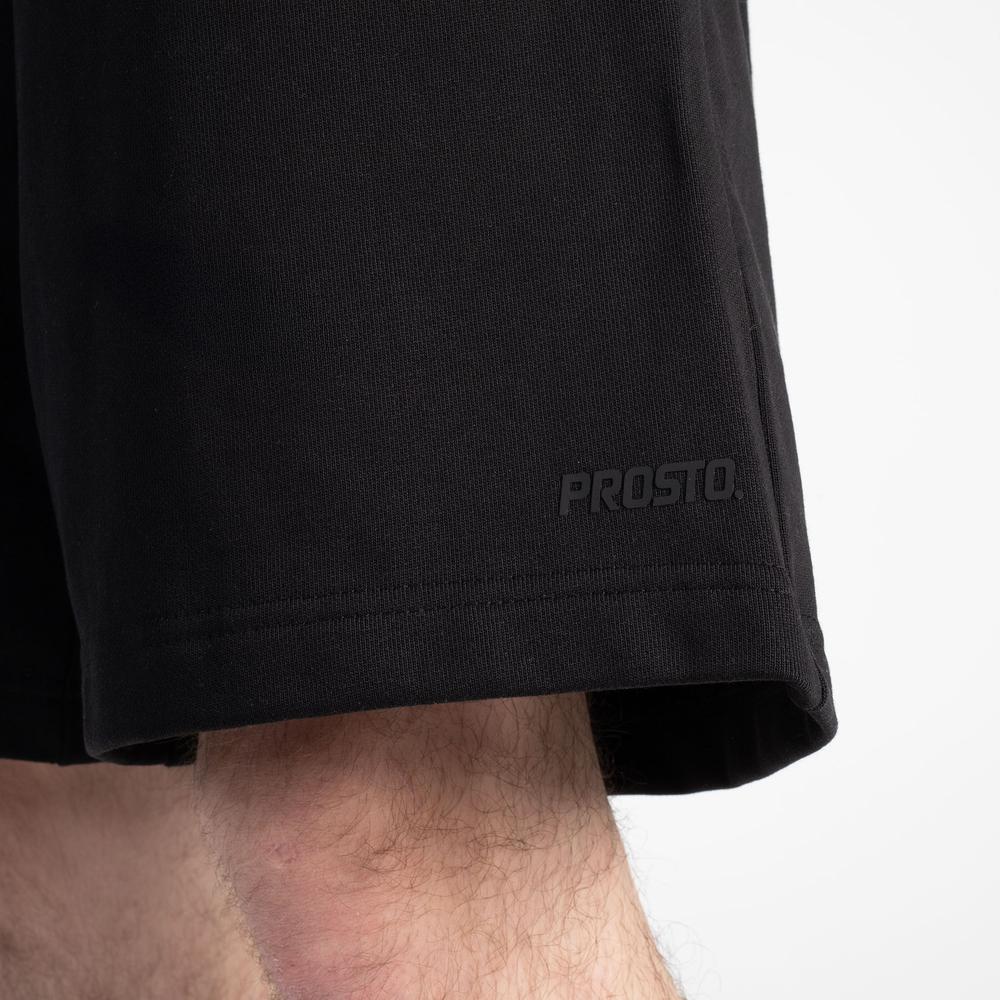 Krátké kalhoty pánské Prosto Sweat Shorts Myst KL251MPAN6023 - černé