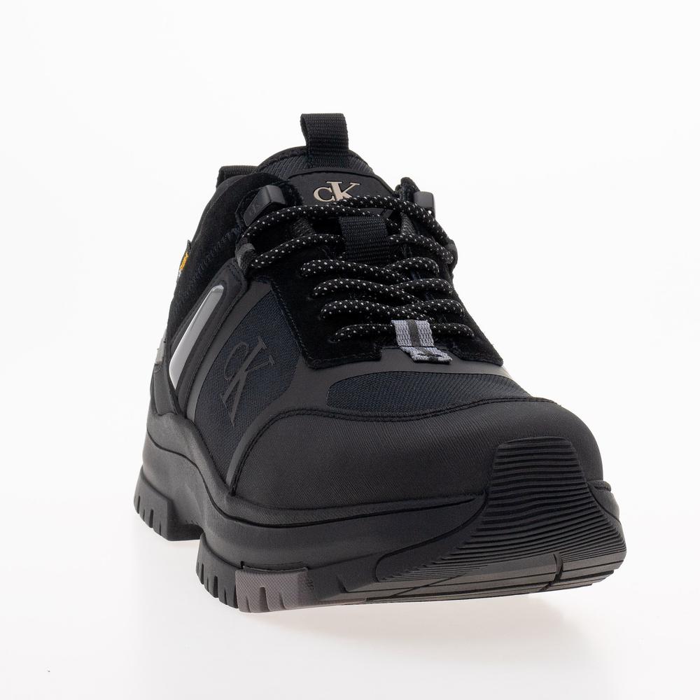 Boty Calvin Klein Jeans Hiking Lace Up Low Cor YM0YM00801-00T - černé