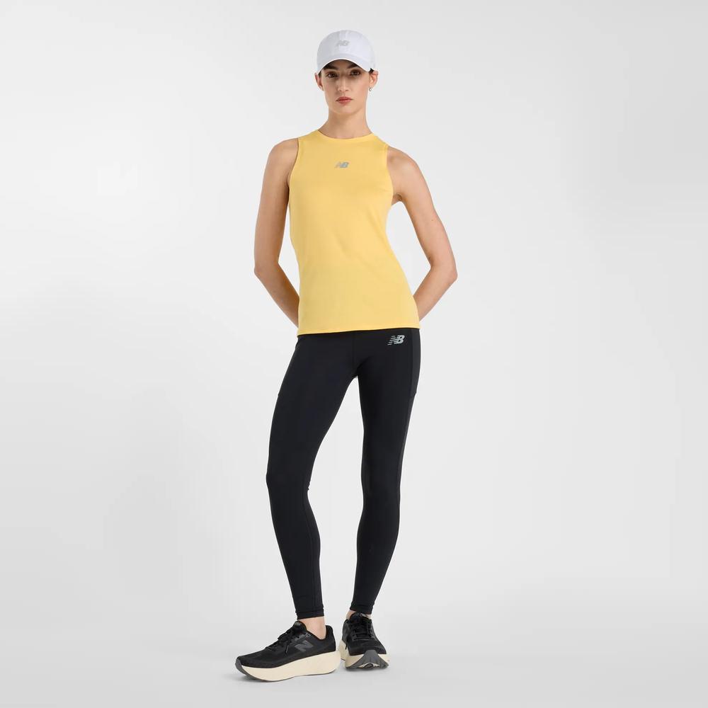 Dámské tričko New Balance WT51252CEE - žluté
