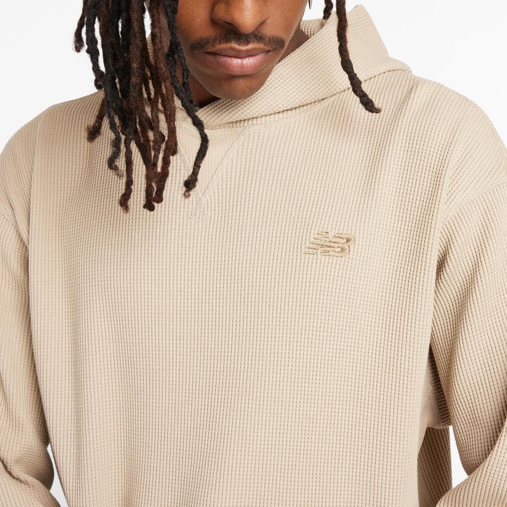 Pánská mikina New Balance MT43519SOT - béžové