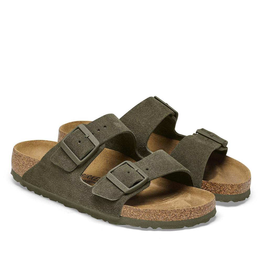 Žabky pánské Birkenstock Arizona 1025657 - zelené