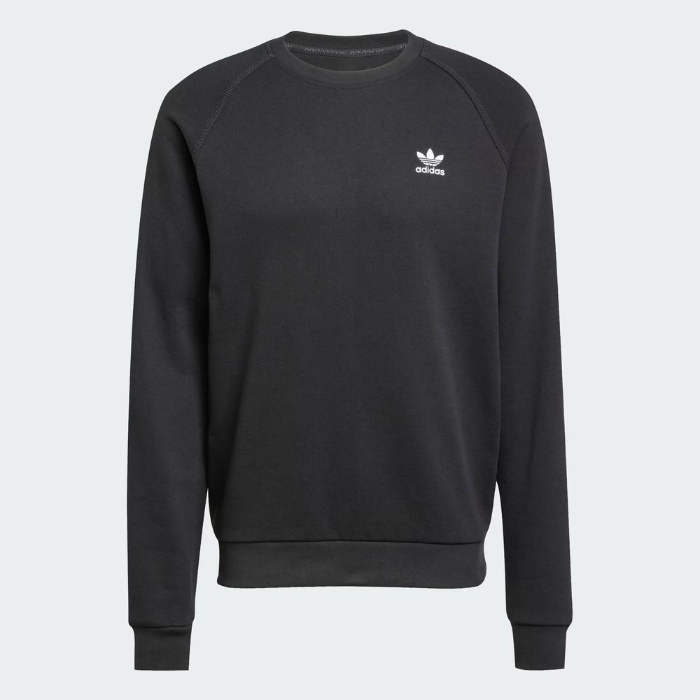 Mikina adidas Trefoil Essentials Crewneck JD2412 - černé