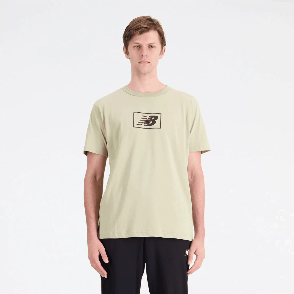 Pánské tričko New Balance MT33512FUG - zelené