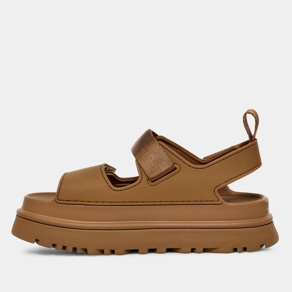 Sandále Ugg GoldenGlow 1152685-BRWN - hnědé