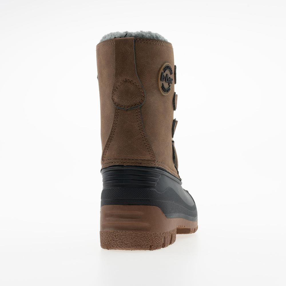 Dětské boty Lee Cooper LCJ-24-44-2842K - hnědé